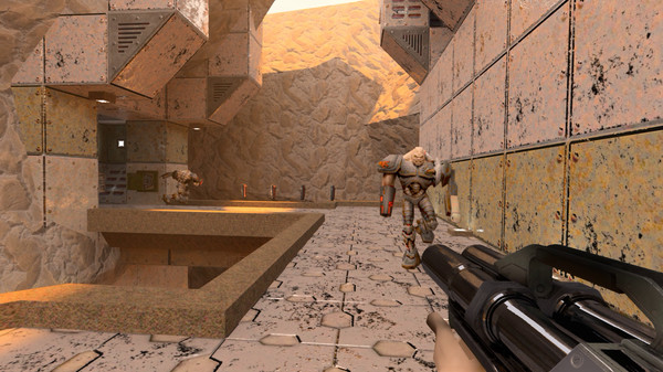 Скриншот из Quake II RTX