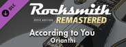 Rocksmith® 2014 Edition – Remastered – Orianthi - “According to You”