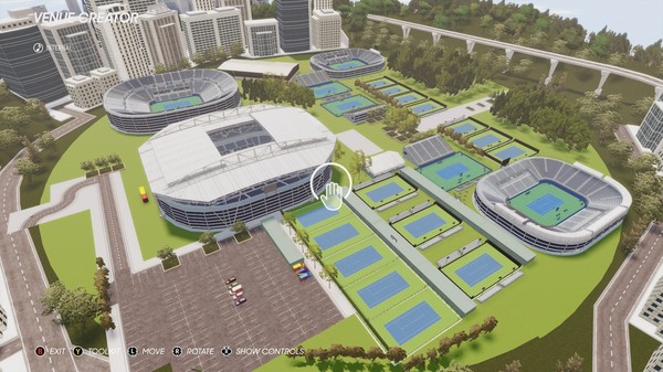 AO Tennis 2 Tools game for Linux 1