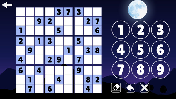 Скриншот из Sudoku 9X16X25