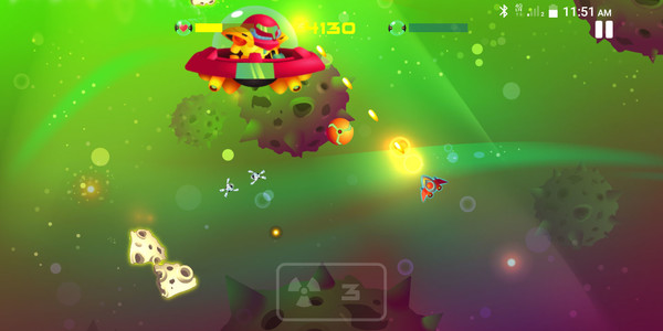 Скриншот из Asteroid Invaders