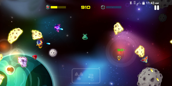 Скриншот из Asteroid Invaders