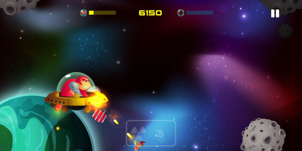 Скриншот из Asteroid Invaders