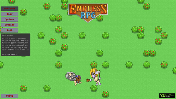 Endless RPG for linux