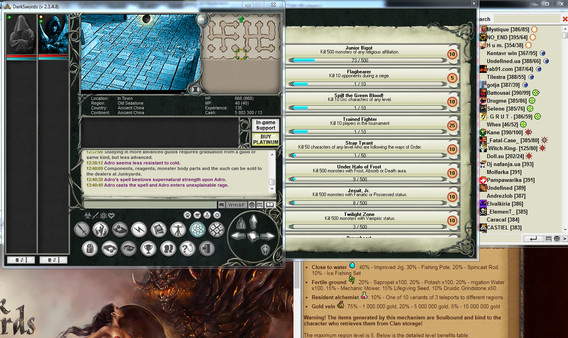 Dark Swords game for Linux 1