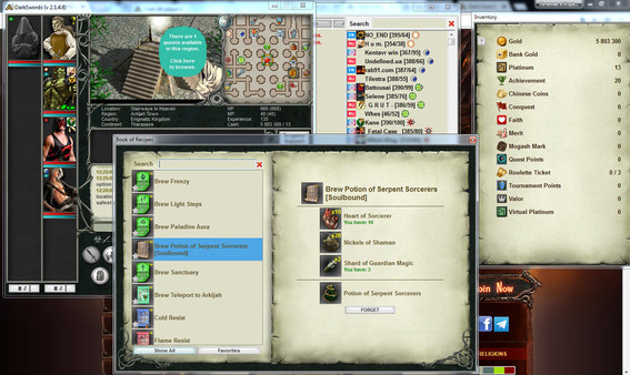 Dark Swords for linux