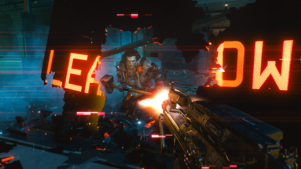 Скриншот из Cyberpunk 2077