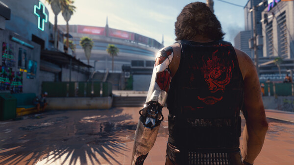 Скриншот из Cyberpunk 2077