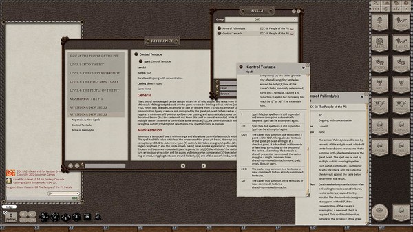 Скриншот из Fantasy Grounds - Dungeon Crawl Classics #68: The People of the Pit (DCC)
