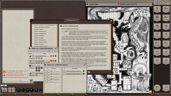Скриншот из Fantasy Grounds - Dungeon Crawl Classics #68: The People of the Pit (DCC)