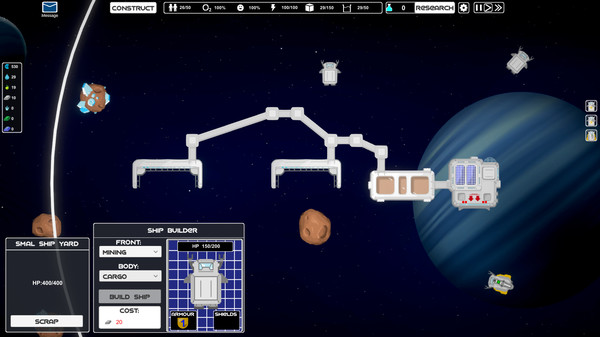 AstroMiner game for Linux 1