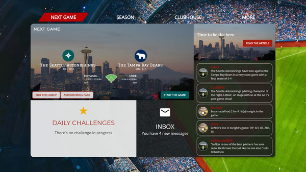 Astonishing Baseball 2019 for linux