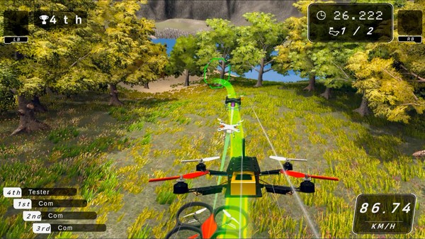 Скриншот из Drone Racer