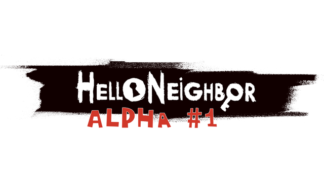Hello Neighbor Alpha 1 Logo