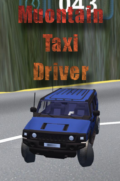 Mountain Taxi Driver Logo