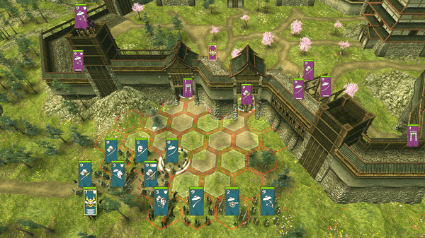 Shogun's Empire: Hex Commander game for Linux 1