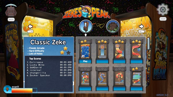 Zeke's Peak game for Linux 1