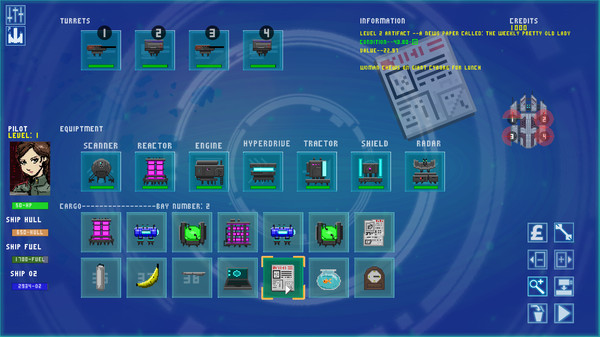 Скриншот из INTERSTELLAR ROGUE