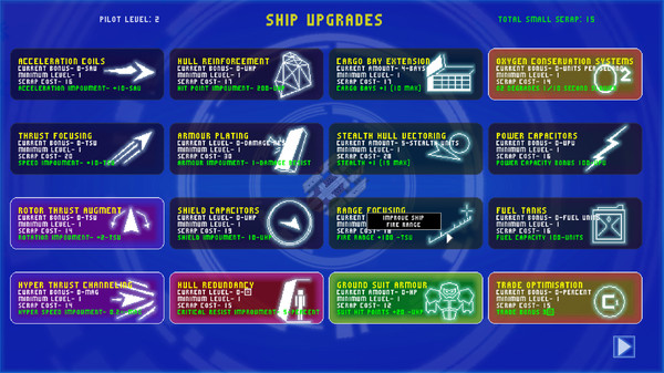 Скриншот из INTERSTELLAR ROGUE