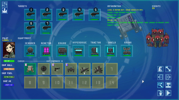 INTERSTELLAR ROGUE game for windows Pc 1