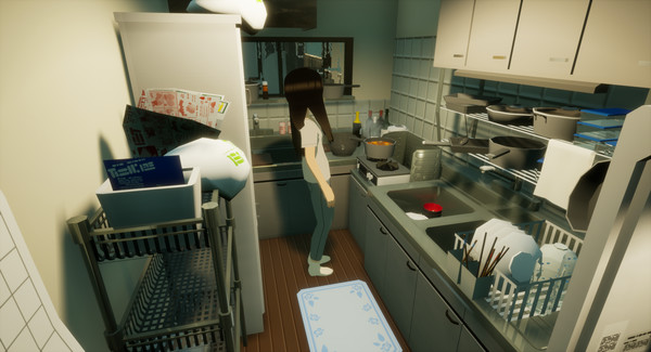 梅雨の日/Rainy Season game for Linux 1