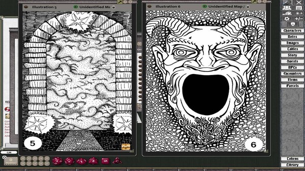 Скриншот из Fantasy Grounds - D&D Classics: S1 Tomb of Horrors (1E)