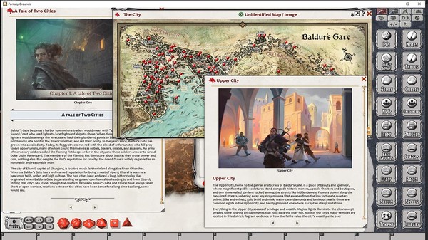 Скриншот из Fantasy Grounds - D&D Baldur's Gate: Descent Into Avernus
