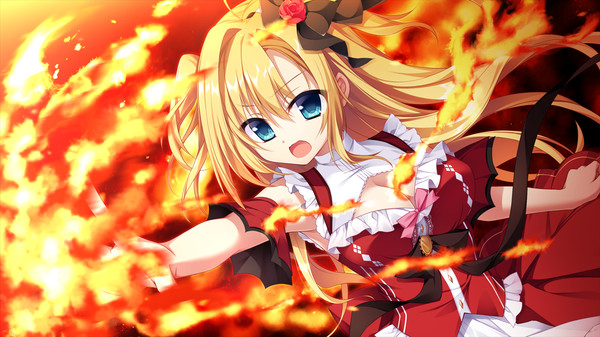 Скриншот из Ninja Girl and the Mysterious Army of Urban Legend Monsters! ~Hunt of the Headless Horseman~