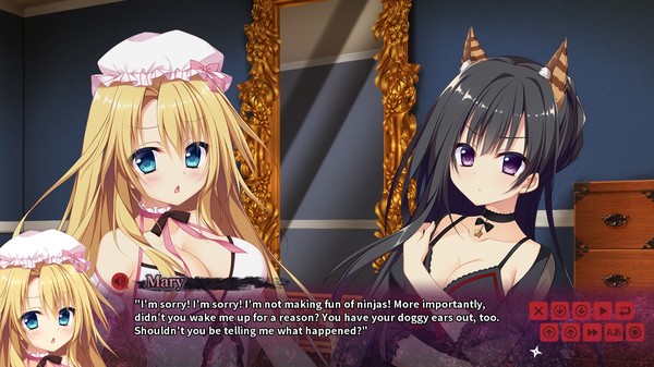 Скриншот из Ninja Girl and the Mysterious Army of Urban Legend Monsters! ~Hunt of the Headless Horseman~