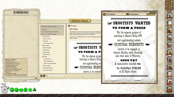Скриншот из Fantasy Grounds - Deadlands Reloaded: A Tale of Two Killers (Savage Worlds)