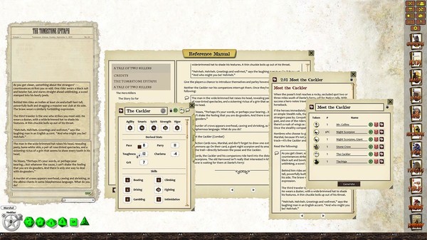 Скриншот из Fantasy Grounds - Deadlands Reloaded: A Tale of Two Killers (Savage Worlds)