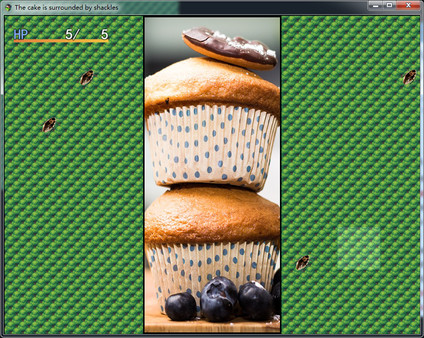 Скриншот из The cake is surrounded by shackles