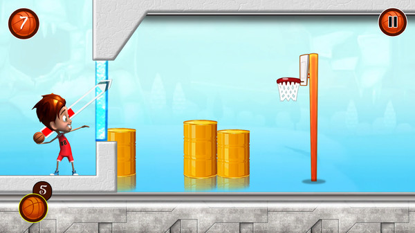 Too White Basketball game for Linux 1