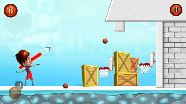 Скриншот из Too White Basketball