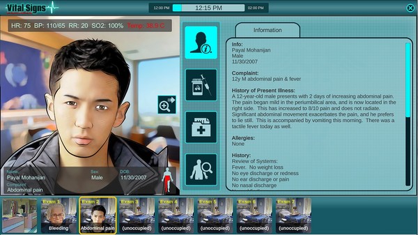Vital Signs: Emergency Department game for Linux 1