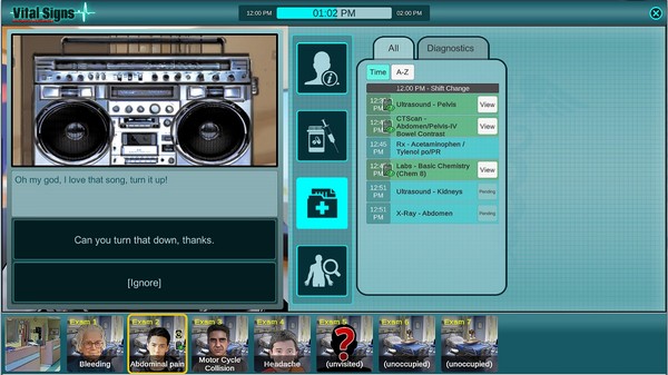 Скриншот из Vital Signs: Emergency Department