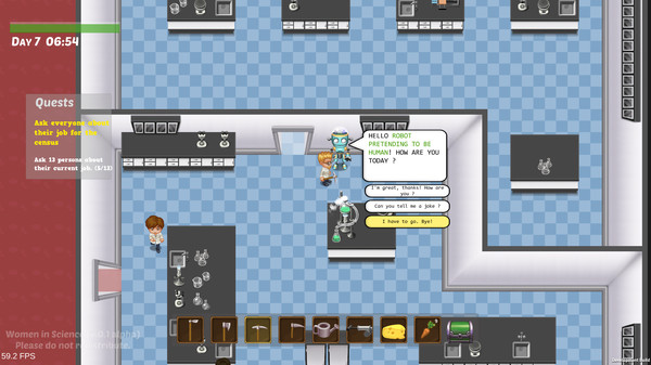 WoMen in Science game for Linux 1