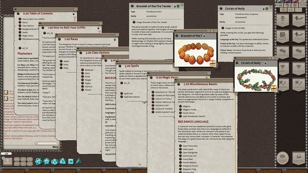 Скриншот из Fantasy Grounds - Margreve Player’s Guide (5E)