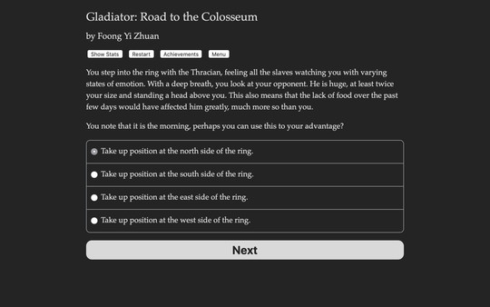 Gladiator: Road to the Colosseum game for Linux 1