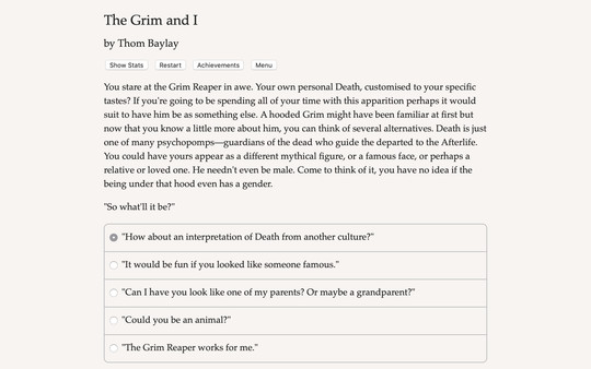 The Grim and Ifor windows and Linux 1