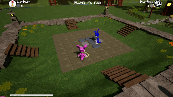 Скриншот из Bunny Reversi