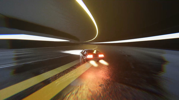 Vaporwave Drift game for Linux 1