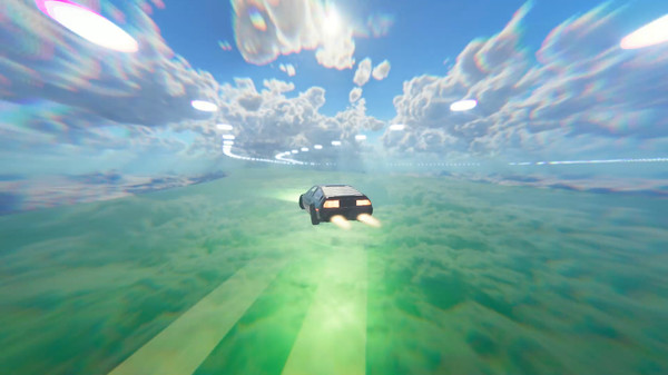 Vaporwave Drift game for windows Pc 1