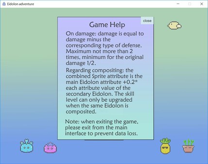 Eidolon adventure game for Linux 1