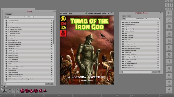 Скриншот из Fantasy Grounds - Tomb of the Iron God (5E)