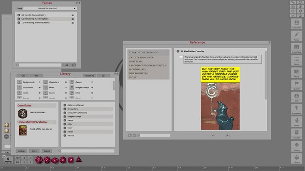 Скриншот из Fantasy Grounds - Tomb of the Iron God (5E)