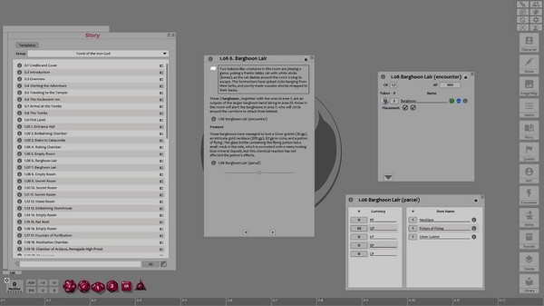 Скриншот из Fantasy Grounds - Tomb of the Iron God (5E)