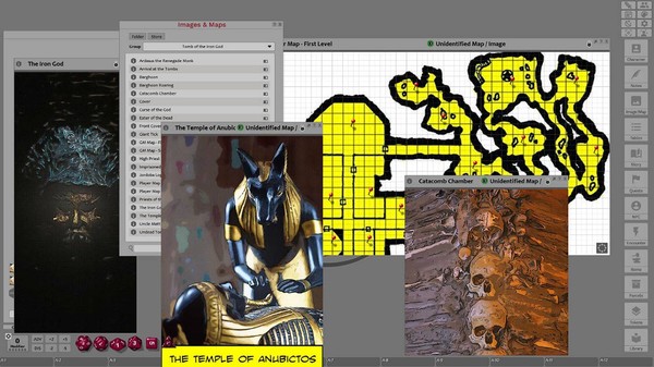 Скриншот из Fantasy Grounds - Tomb of the Iron God (5E)