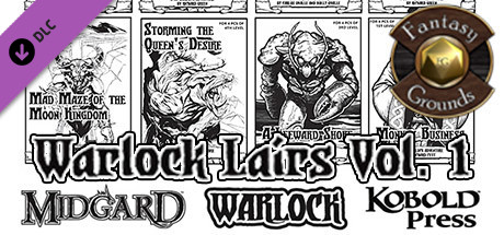 Fantasy Grounds - Warlock Lairs Volume 1 (5E)