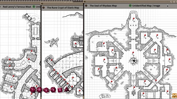Скриншот из Fantasy Grounds - Warlock Lairs Volume 1 (5E)